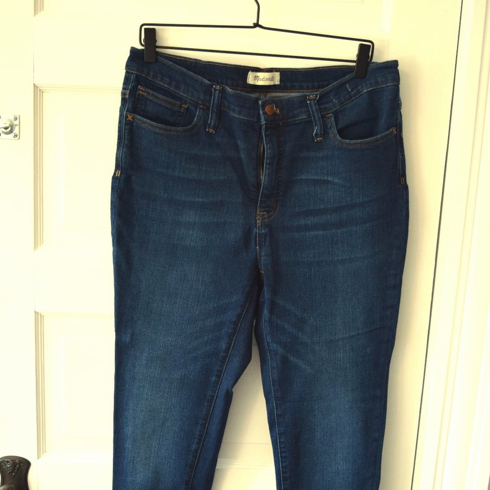 Madewell Women's Skinny Jeans - Medium Blue Denim